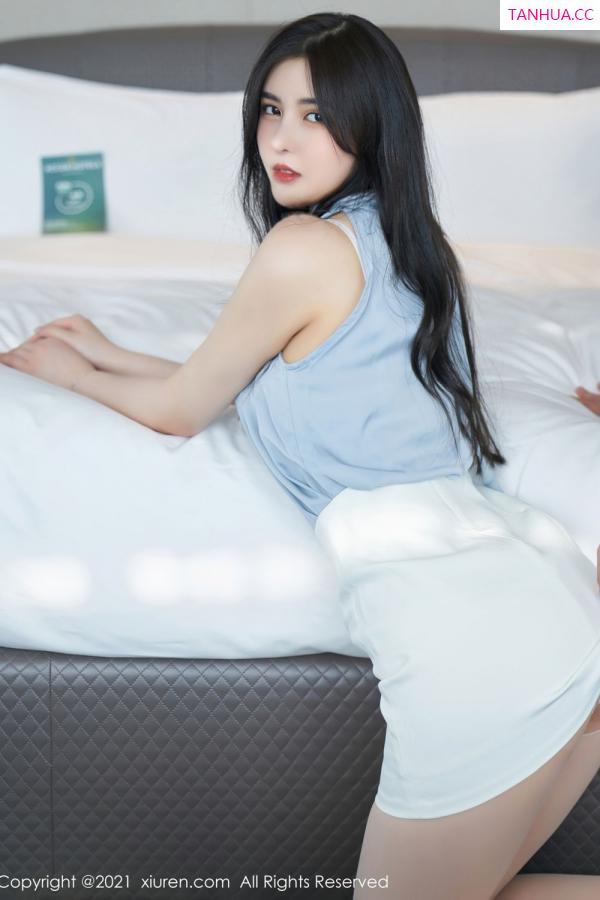 韩静安  美人秘书韩静安 给王总送笔记本第23张图片